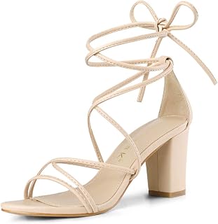 Allegra K Women's Heeled Sandal