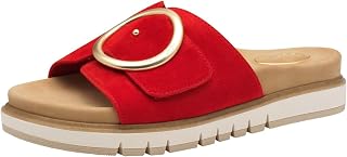 Tamaris Comfort Damen Pantoletten Aus Leather Elegant, Sandal Woman