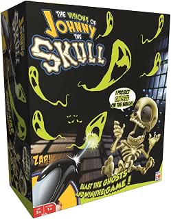 Fotorama Johnny The Skull Ghost Blasting Projector Game | for Kids Ages 6 and Up, Indoor Shooting Games, Interactive Toy Adventure, Gifts
