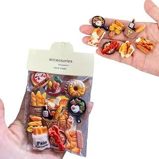 12 Pieces 12 Styles Miniature Fridge Magnets for Food and Drink, Soda Bottles Pop for DIY Crafts Scrapbooking Kitchen Home Party Decoration