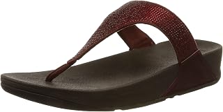 Fitflop Lulu Women's Adjustable Leather Toe Post Sandals Flip Flops