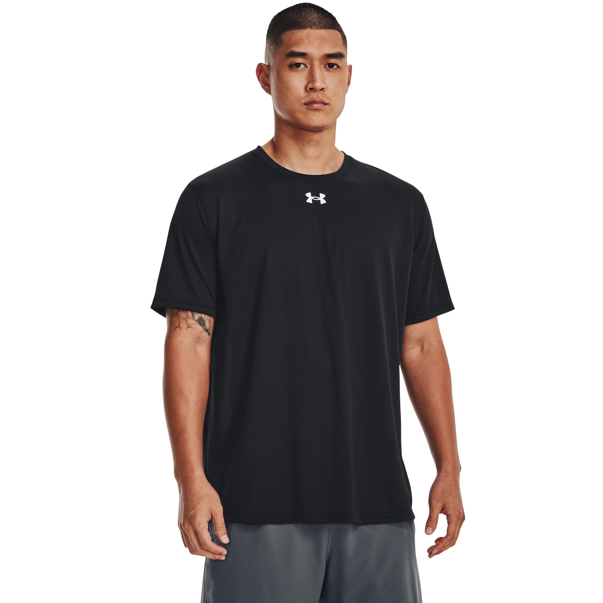 Under Armour Men's Team Tech Loose Cardinal Short Sleeve Shirt