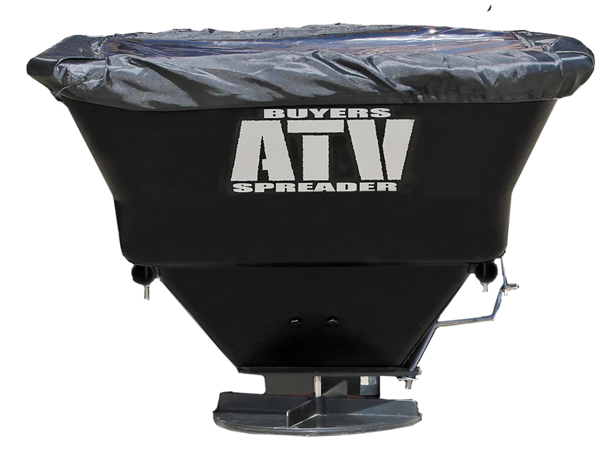 Buyers Products ATVS100 100 lb ATV Rear Rack Mount Broadcast Spreader | Spread S