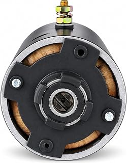 RAREELECTRICAL 12V Ccw Pump Motor Fits Power Gear 1010001480 3510000152 | Fleetwood Bounder, Holiday Rambler, Monaco, American Coach, CCW 1.72 kW Slotted Shaft, Replaces Lippert 359303 Iskra AMF4633