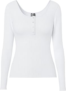 Long Sleeved Top PCKITTE Henley