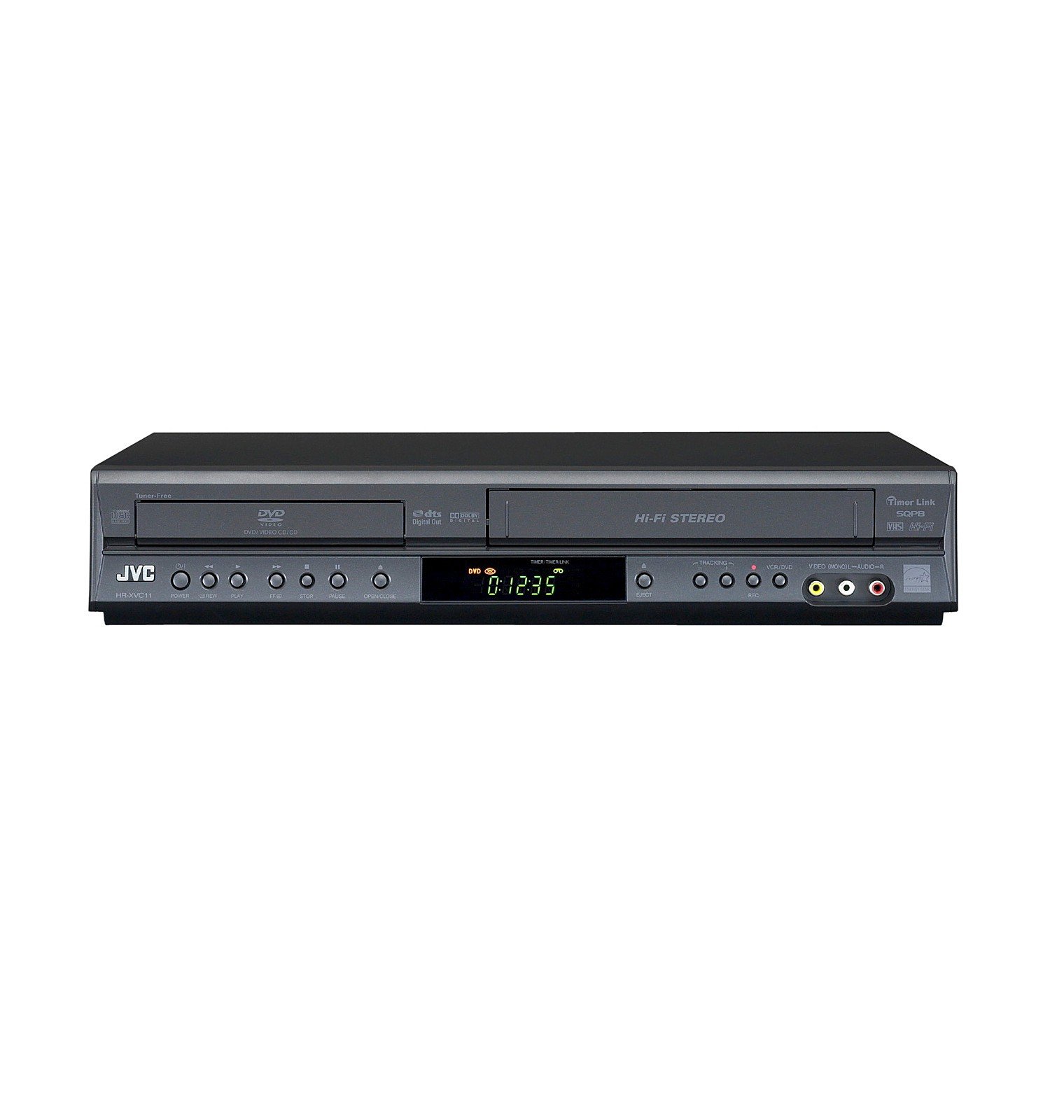 JVC HRXVC11B Progressive Scan DVD Player and VCR Combo