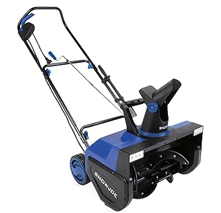 Snow Joe Corded Electric Snow Blower, 22 Clearing Path, Dual LEDs, SJ627E | Lights, 15 Amp, Steel Auger, 180° Adjustable Chute & Clean-Out Tool – High-Capacity for Large Driveways & Walkways