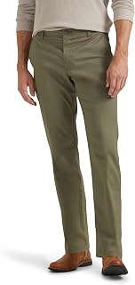 Lee Men's Extreme Motion Flat Front Slim Straight Pant