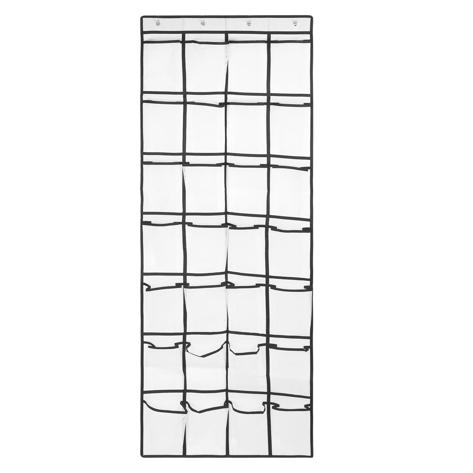 GOMAJI 28 Large Pockets Over the Door Shoe Organzier, Hanging Shoe Organizer for