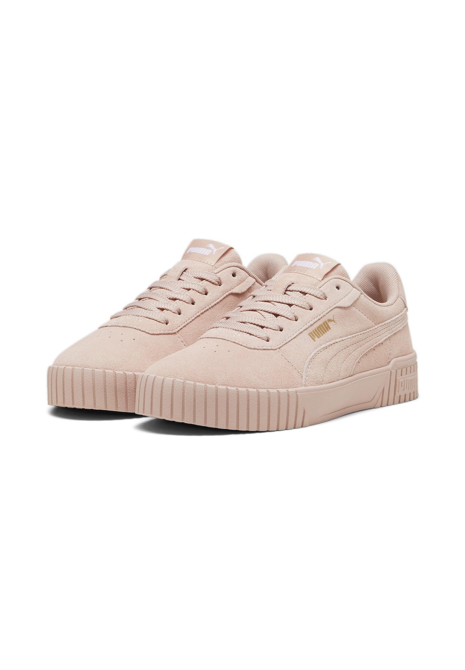 PUMA Carina 3.0 SD 400721 01 Women's Leather Trainers Black Gold
