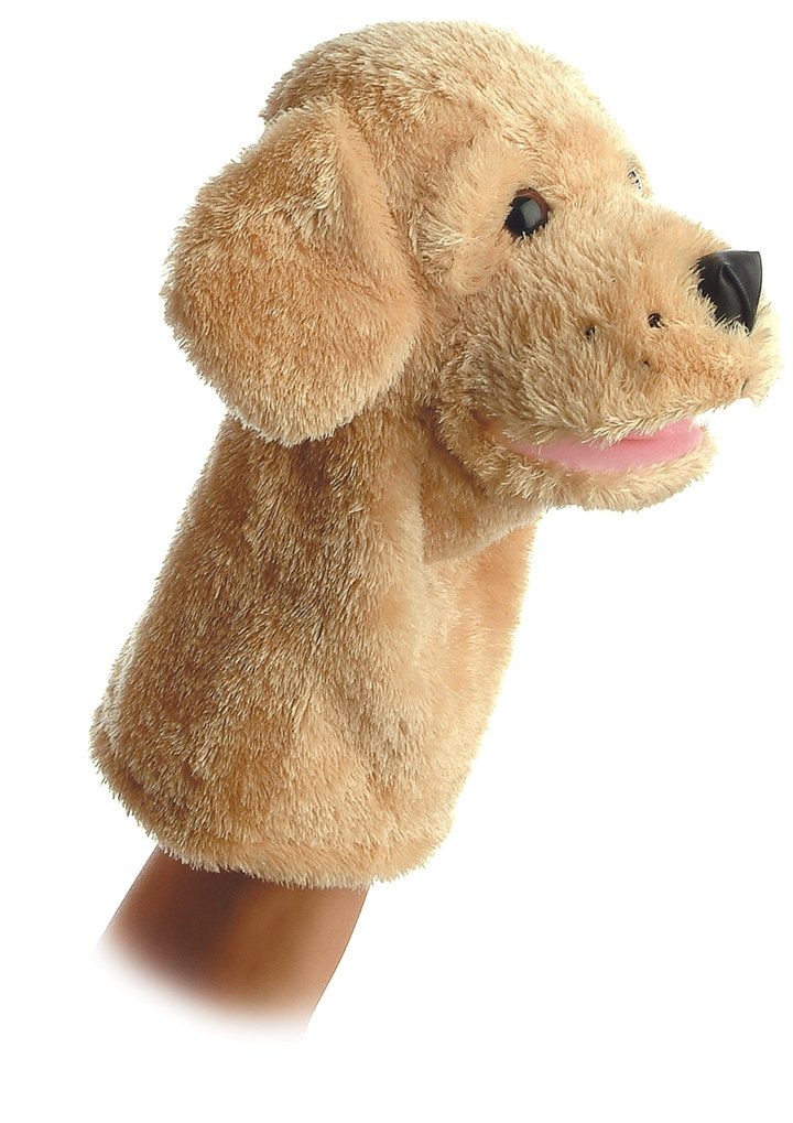 Aurora® Interactive Hand Puppet Garth™ Stuffed Animal - Storytelling Adventures 