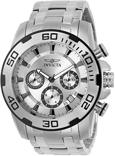 Invicta Pro Diver Men's Quartz Stainless Steel Watch - 50mm