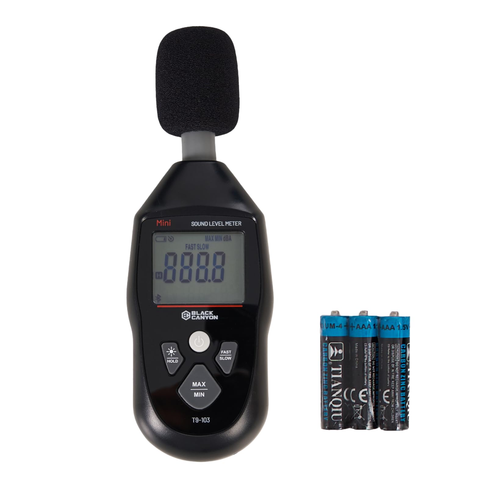 BLACK CANYON Sound Level Meter – Digital DB Meter, Sound Decibel Meter, Decibel 