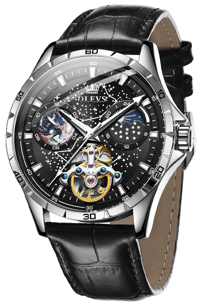 OLEVS Ladies Luxury Gold Silver Stainless Steel Quartz Watch Waterproof Date