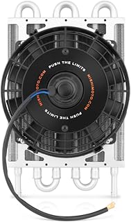 Mishimoto MMOC-F Racing Trans Cooler with Electric Fan, Universal Fit