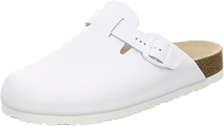 AFS-Schuhe 3900 Men's Clogs, Comfortable Slippers for Men, Leather Slippers, Made in Germany