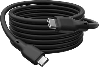 DIGITUS USB-C Cable - USB 3.2 Gen 2 - 1m - Flexible Silicone Jacket with Kink Protection - 4K 60Hz Video - Up to 10Gbps - Black