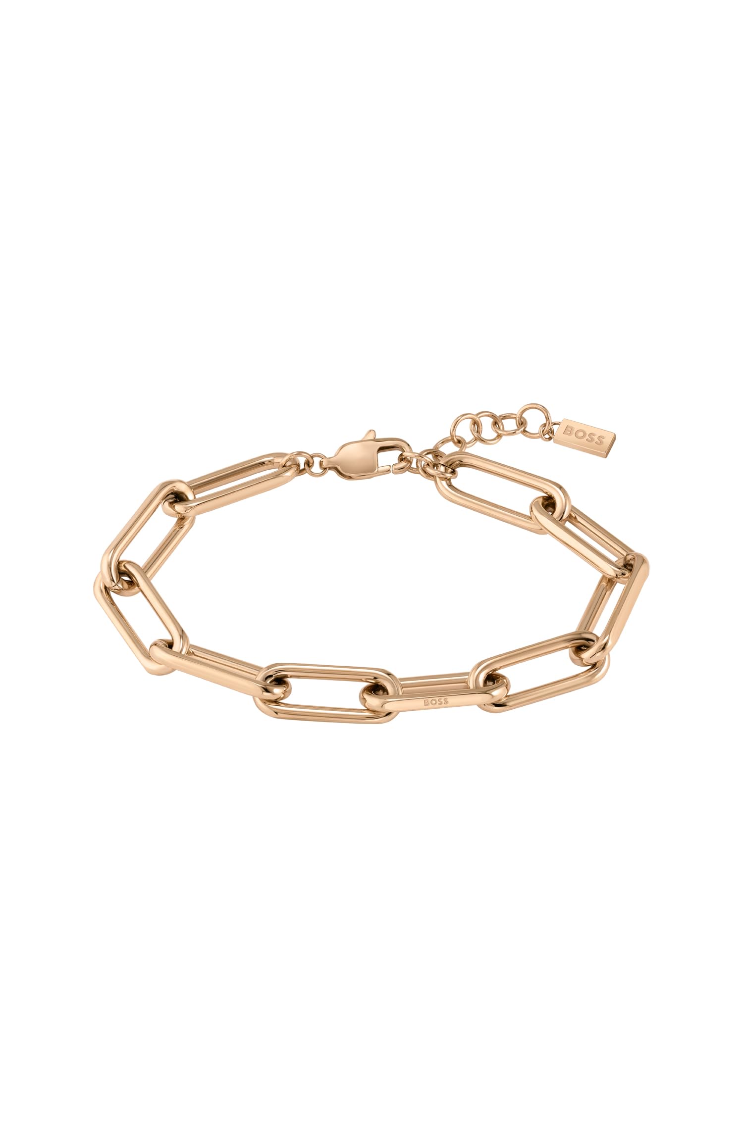 BOSS Jewelry Women’s TESSA Collection – Stainless Steel with Rose Gold Plating: 
