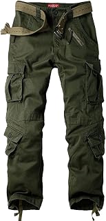 Jessie Kidden Mens Camouflage Army Military Tactical Work Trousers Cargo Pants