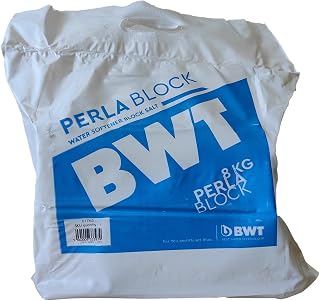 BWT Water Softener Block Salt 8 kg (Set of 2 4kg Blocks Included Within Pack)