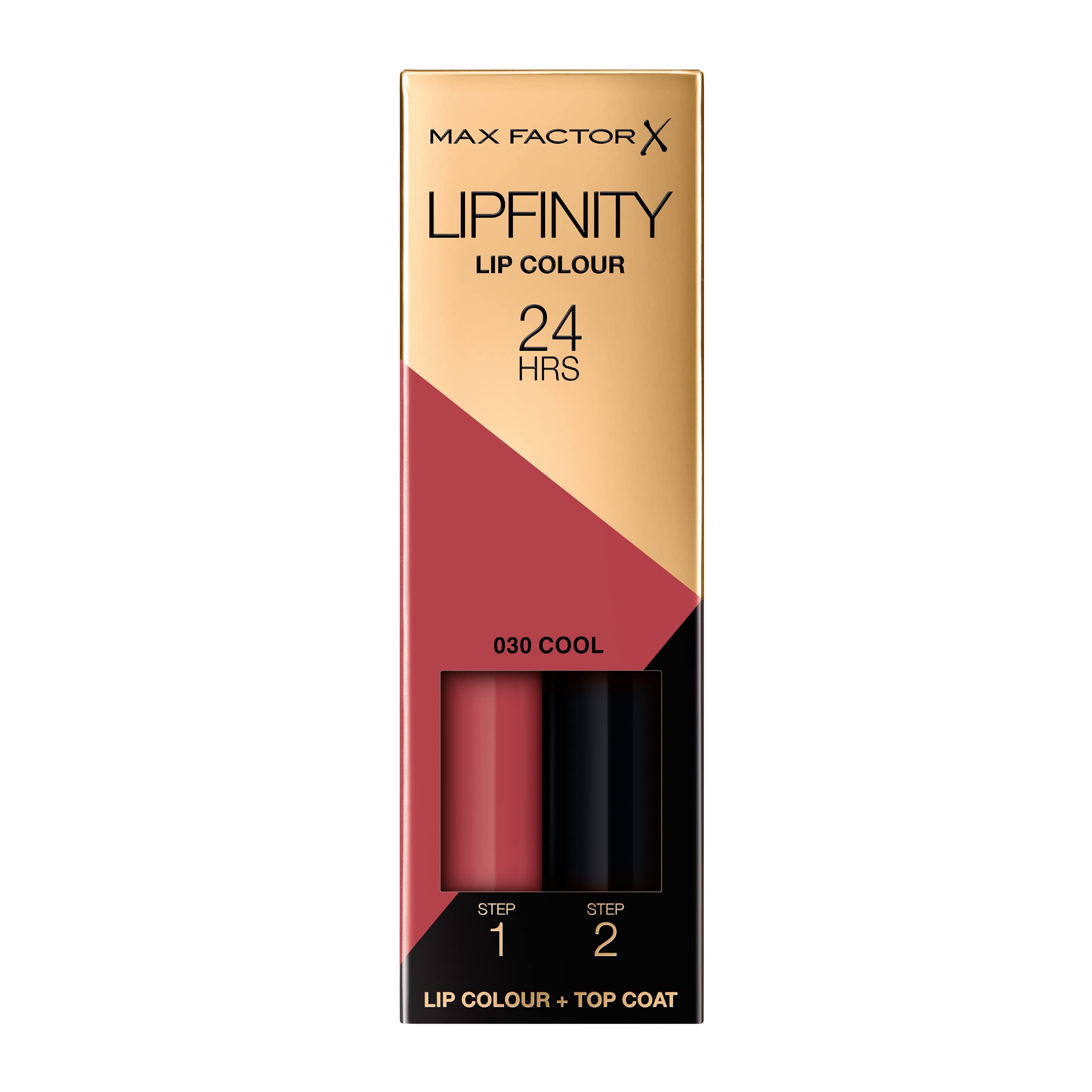Max Factor Lipfinity Cool, Long-Lasting, Two Step Lipstick, Vibrant Colour, Hydr