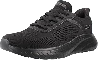 Skechers Men's Bobs Squad Chaos Solid Step Slip-in Trainer