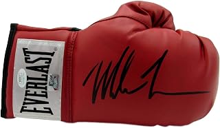 Mike Tyson Signed/Autographed Red Everlast Boxing Glove (Right) JSA 146560