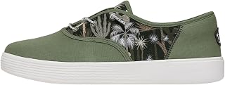 HEYDUDE Tenis Conway Desert con cordones para hombre | Parte superior
