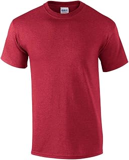 Gildan Men's Heavy Taped Neck Comfortable Jersey T-Shirt g500