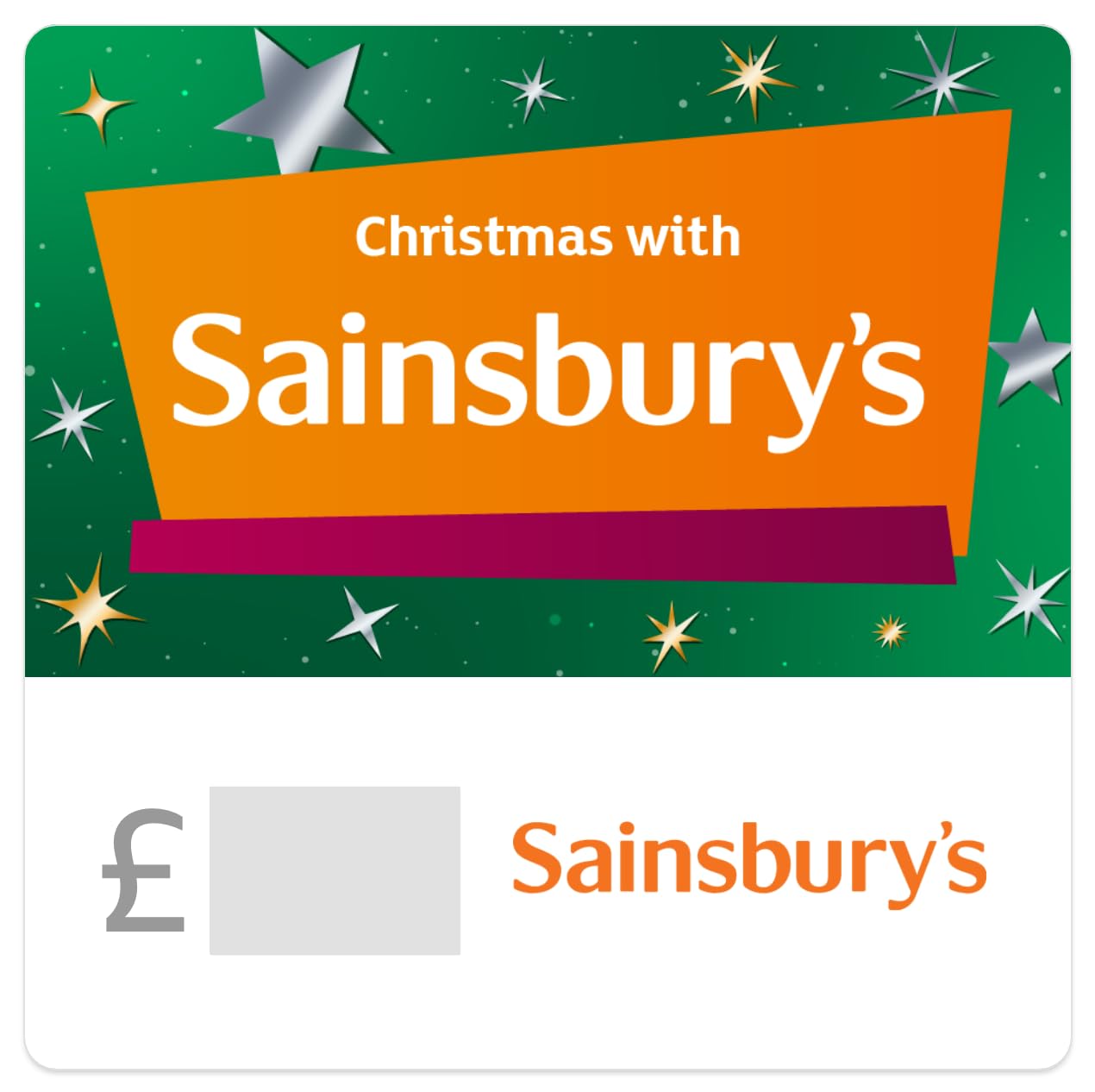 Sainsbury's eGift Card | For redemption in UK - Delivered by Email or SMS