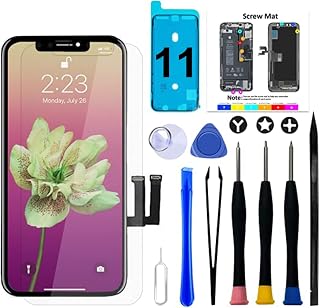 Brinonac iPhone 11 LCD Liquid Crystal Panel 6.1" with 3D Touch Front Panel Replacement LCD with Repair Tools (for iPhone 11)