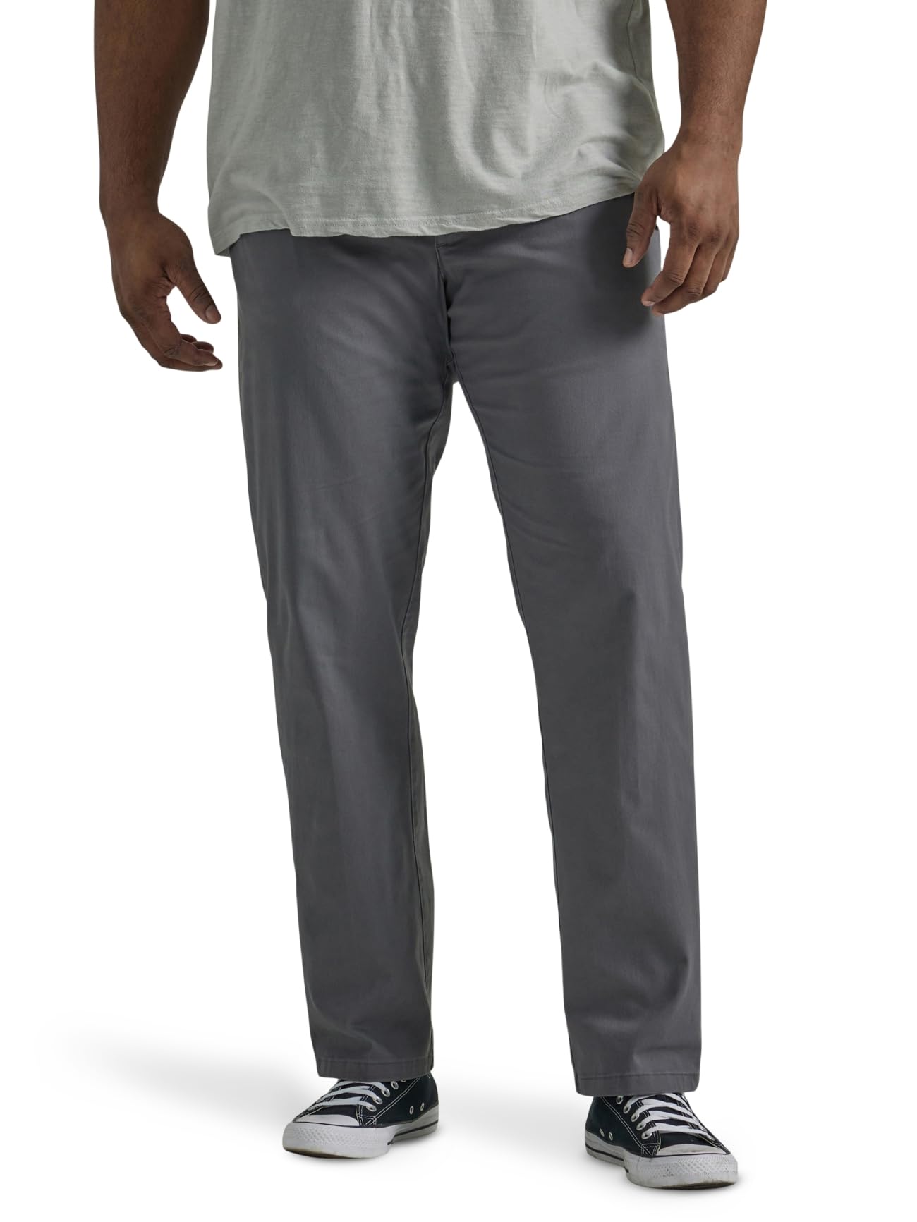 Lee Men's Big & Tall Extreme Motion Flat Front Regular Straight Pant