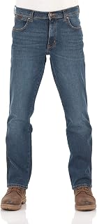 Wrangler Texas Stretch Night Break Jeans for Men, Blue Blast (W121hn11y), 40W / 30L