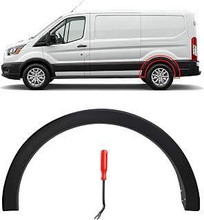 Rear Left Fender Trim Fit for 2015-2025 Ford Transit 150 250 350 350HD | Fit for Ford Transit Rear Driver Side Fender Flares, Wheel Arch Molding Trim Accessories for OEM CK4Z61280K97AC