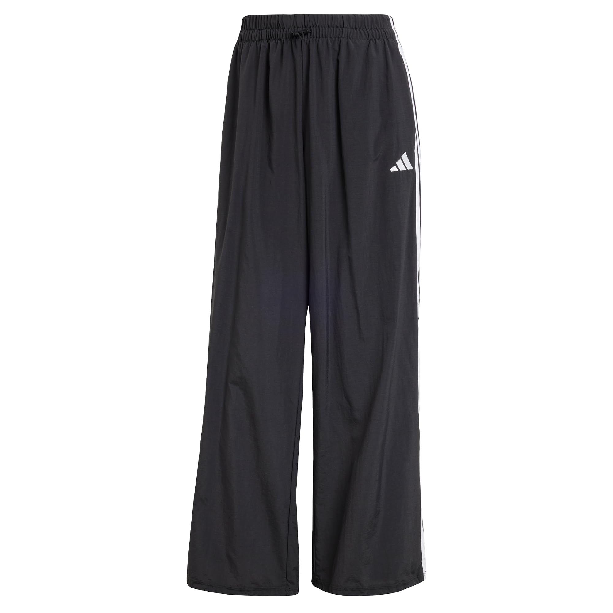 adidas Women's Essentials 3-Stripes Lifestyle Woven Parachute Pants