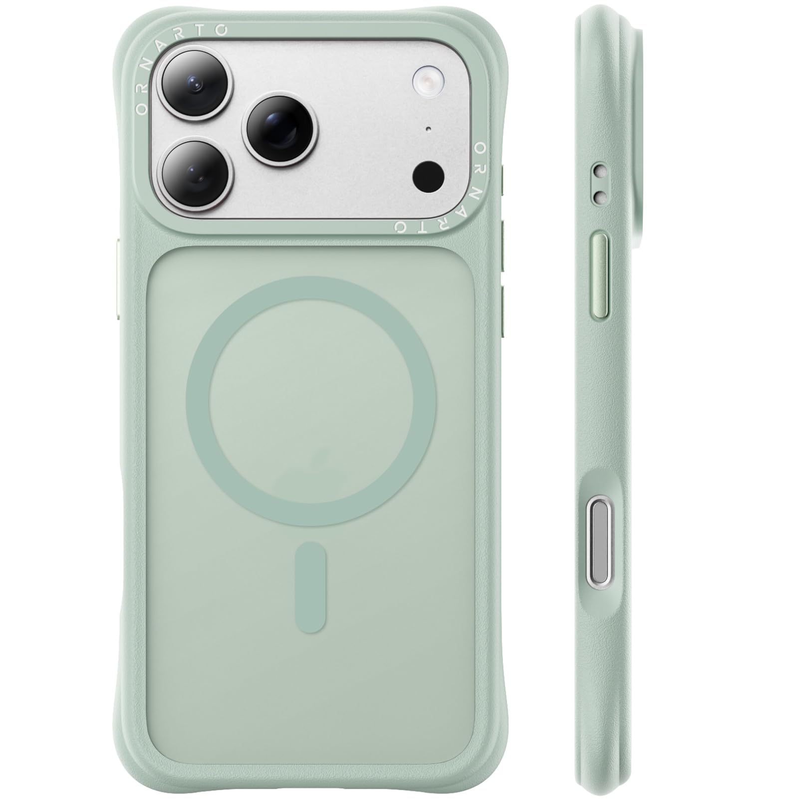 ORNARTO Magnetic for iPhone 17 Pro Max Case, 20FT Drop Protection, Slim Fit