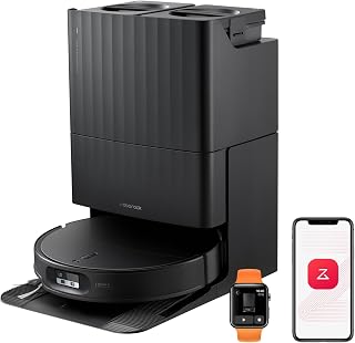 roborock Qrevo Edge 2 Robot Vacuum Cleaner, 25,000 Pa, 8.0 mm Slim