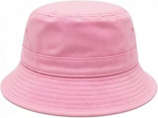 Premium Cotton Bucket Hat – Adjustable Size, Lightweight Sun Hat for Men & Women, Outdoor Summer Travel & Beach