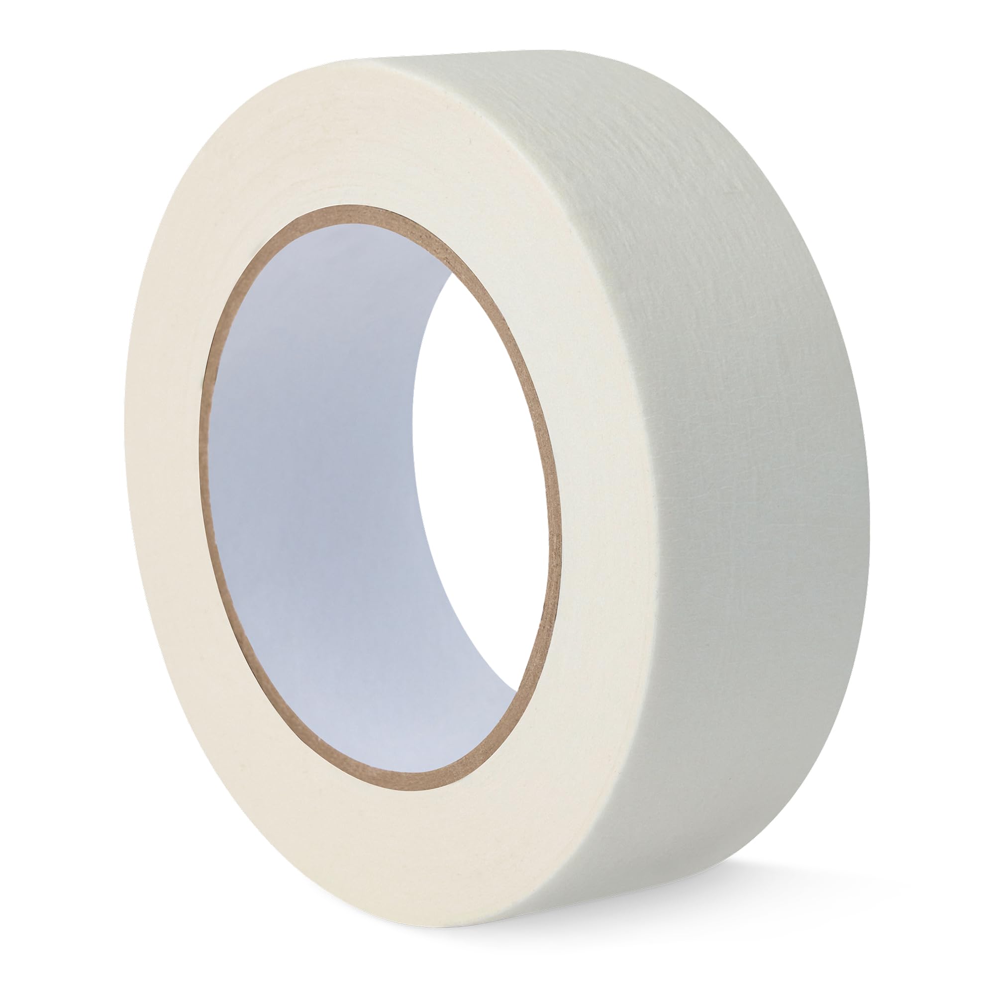 Amazon Basics Multi-Surface Masking Tape for Labeling, 1.41" x 60 Yards, Beige, 