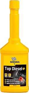 Bardahl Top Diesel+ Additive 250ml | Lubricates pump and injectors, protects the fuel system, reduces fuel consumption and pollutant emissions