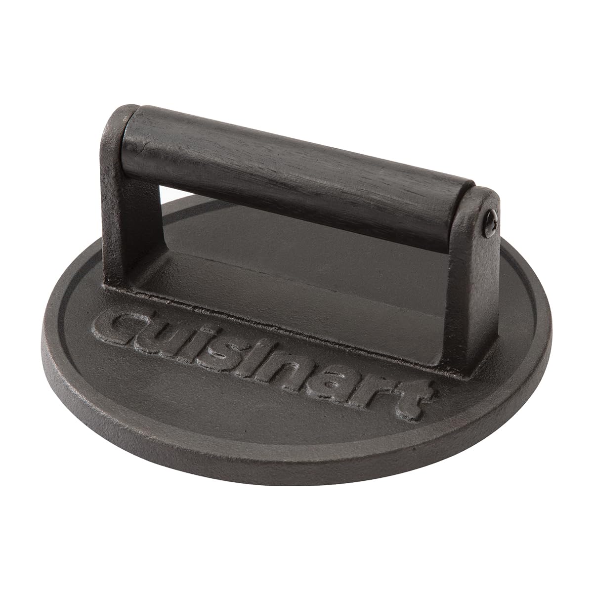 Cuisinart Cast Iron Smashed Burger Press | Heavy Duty Burger Smasher with Heat R