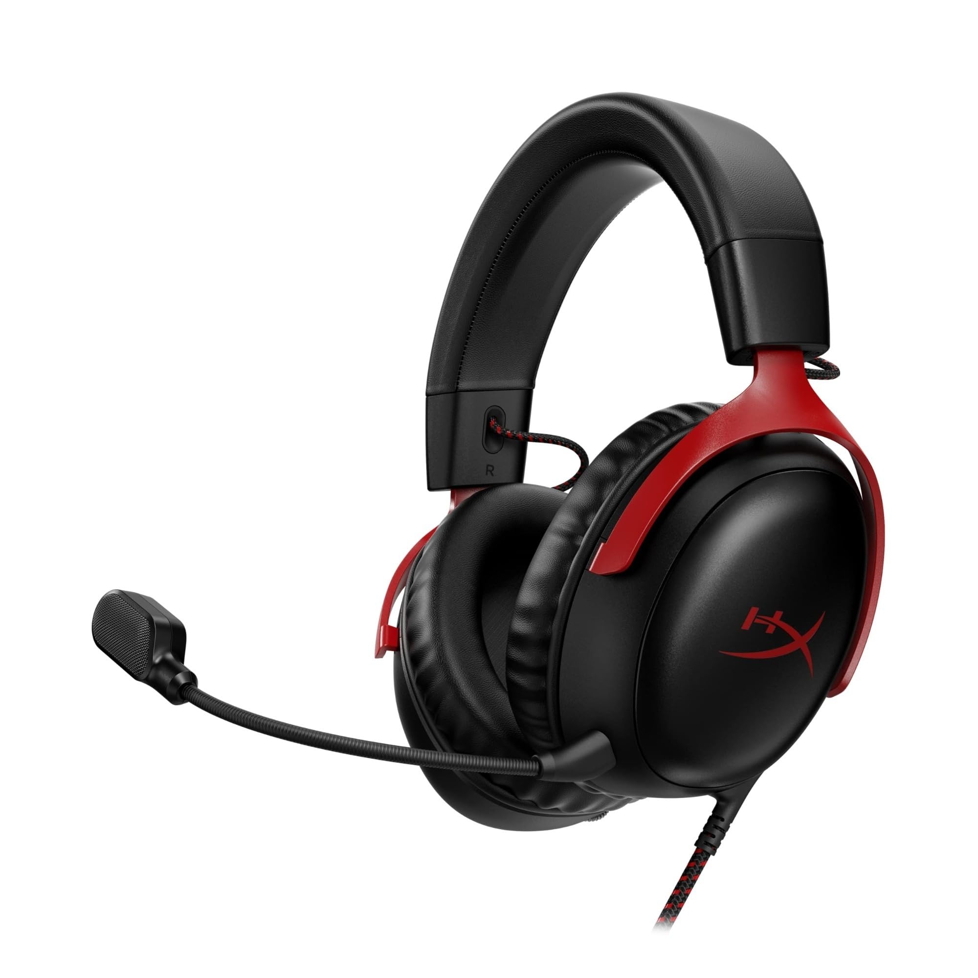 HyperX Cloud III Gaming Headset with USB-C Cable, Integrated Audio Controls, Alu