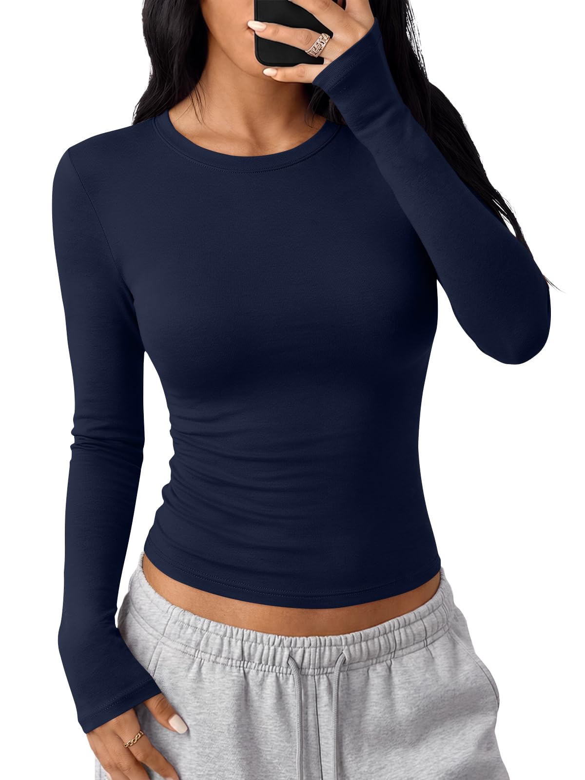 Trendy Queen Magliette a maniche lunghe da donna