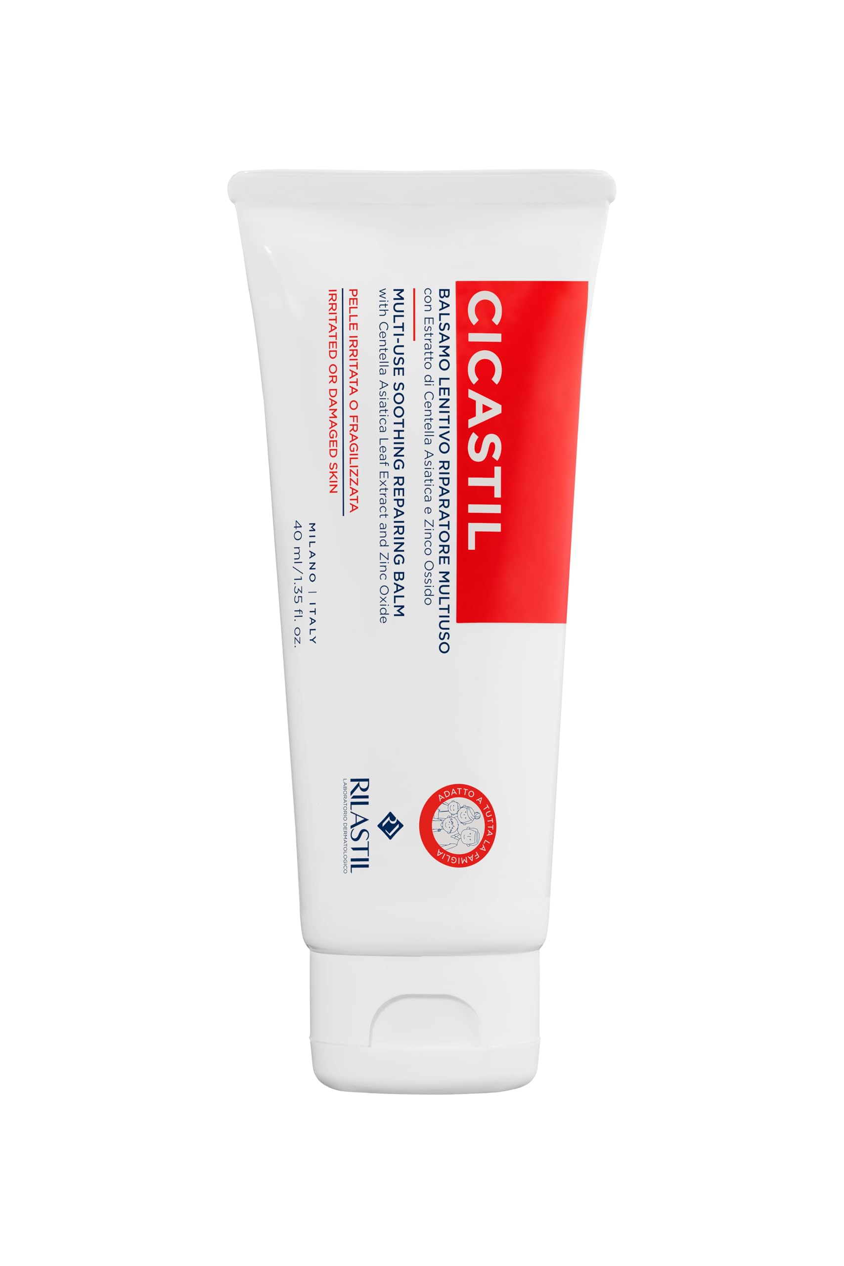 Rilastil Cicastil Multi-Purpose Repairing Balm for Faces and Body of Babies, Chi