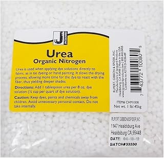 Jacquard Urea 1lb Pk for Tie Dye, Screen Printing &amp; Fabric Dyeing | Prilled Urea Nitrogen for Vibrant Colors | Available in 1lb, 5lb, &amp; 25lb Sizes