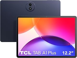 TCL TAB A1 Plus Android Tablet, 12.2" 2.4K 120Hz Display, 6+128GB | Octa-core CPU, AI Tools, 8000mAh Battery, Android 16, Quad Speakers, IP54 Metal Body, Tablet for Work, Study & Entertainment