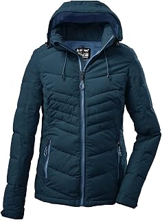 Killtec Kow 149 Wmn Qltd Jckt Women's Down Jacket with Detachable Hood with Zip