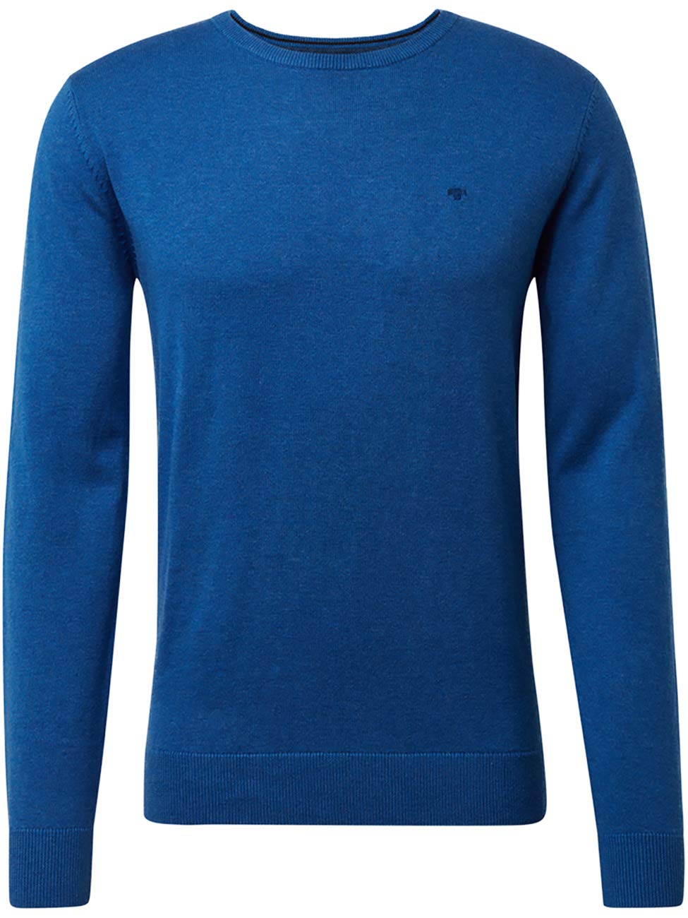 TOM TAILOR Men's Basic Knitted Jumper with Crew Neck
