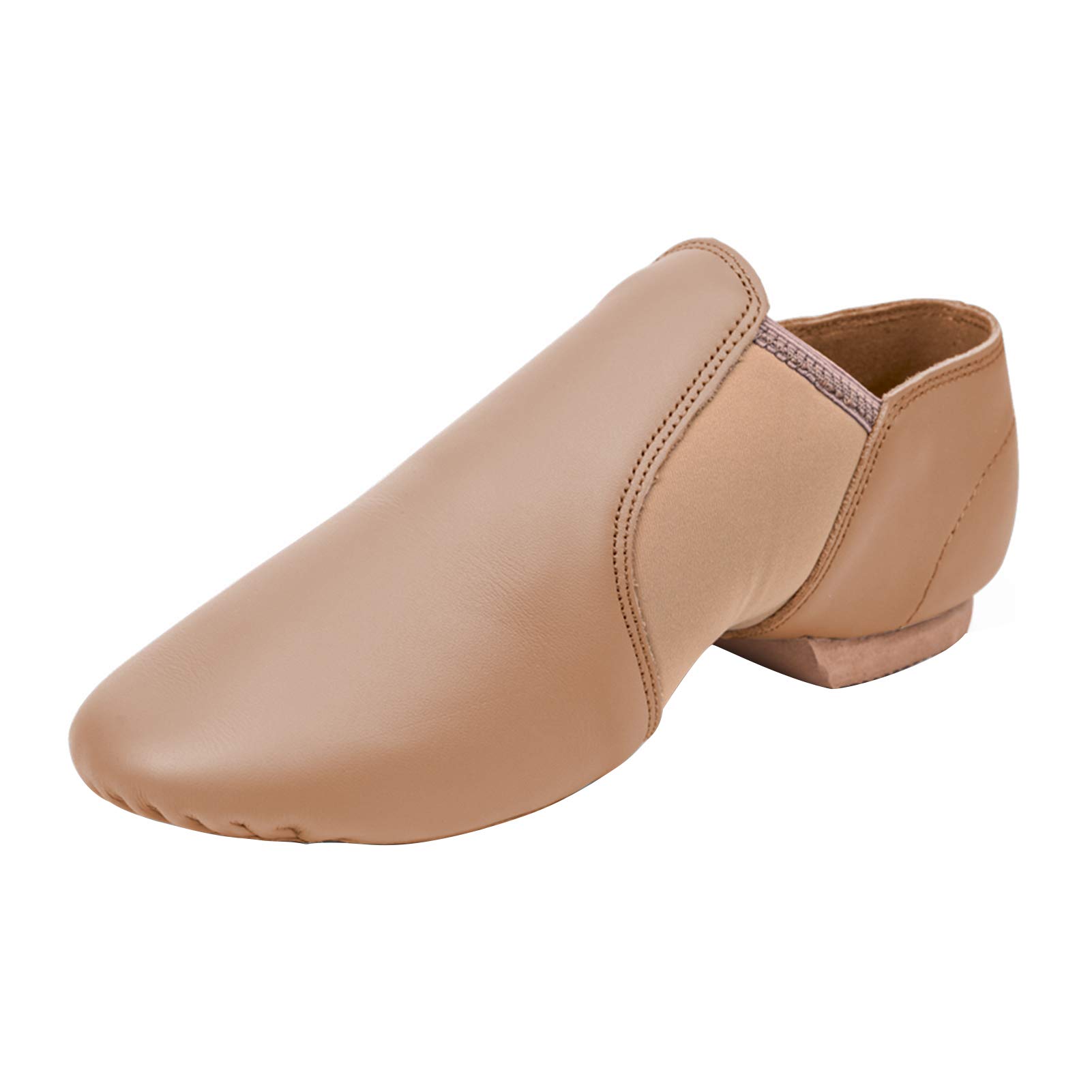 Stelle Jazz Shoes for Girls Genuine Leather Slip-On Dance Shoes | Genuine leathe