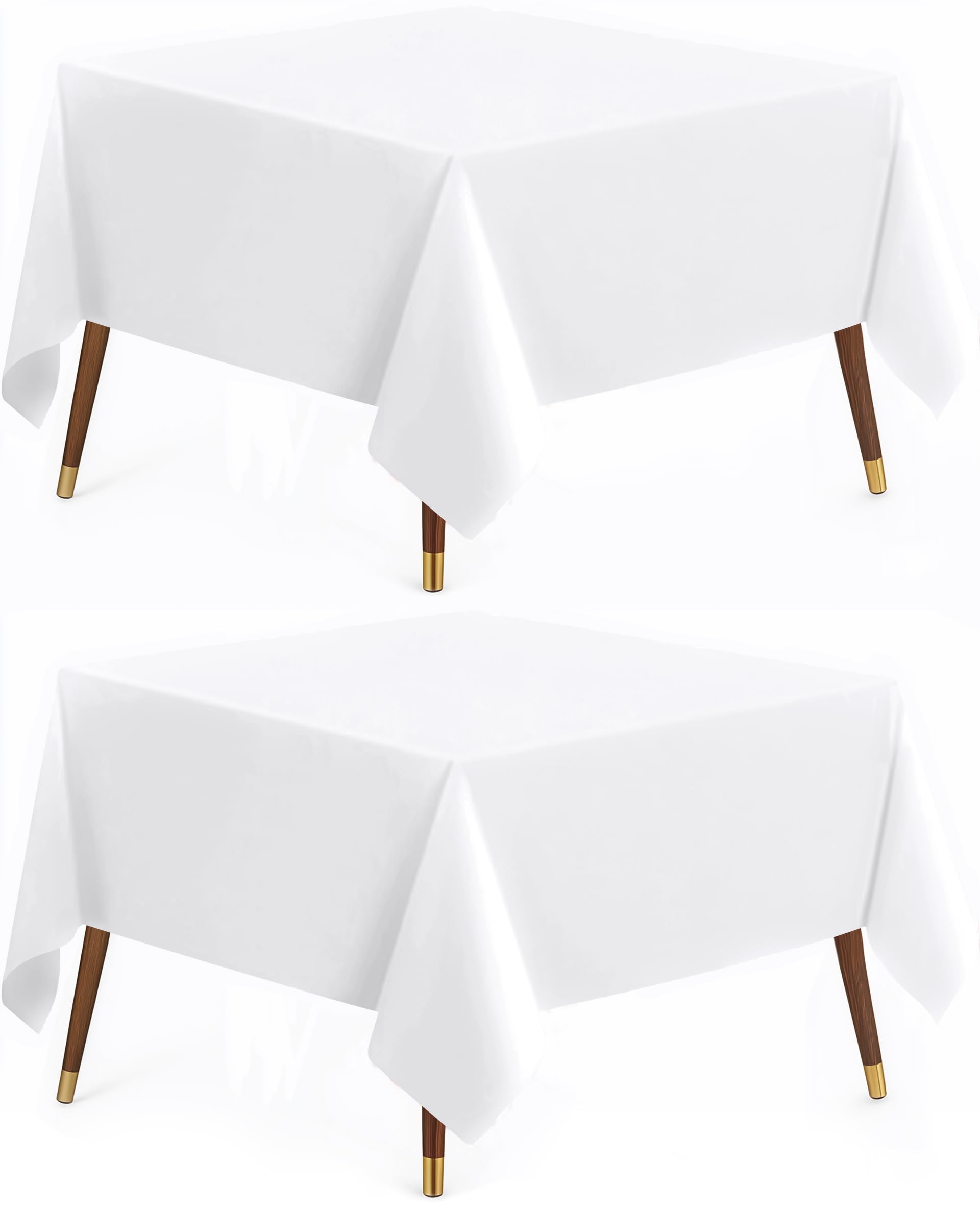 Utopia Kitchen Stain Resistant Tablecloth - 152x152cm, Machine Washable Table Co